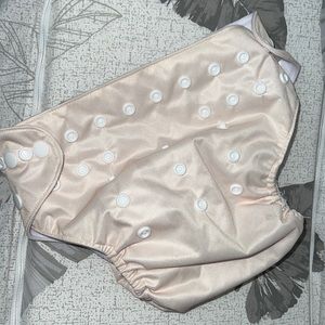 Nora's Nursery Baby's Reusable Diaper Soft Pink No Insert 10-30lb